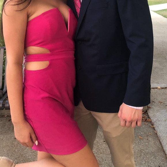 NBD x NAVEN Callie Bodycon Cutout Strapless Dress - Picture 5 of 5